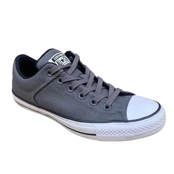 Converse Charcoal Canvas Sneakers - Picture 1 of 4